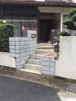 新しく出来た、入り口！
